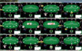 Screenshot Everest Poker: 10 resized tables on 30 inch monitor