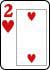 2 of hearts