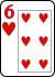 6 of hearts