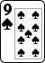 nine of spades