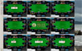 Multi-tabling 9 Full Tilt Poker tables on a 30 inch monitor